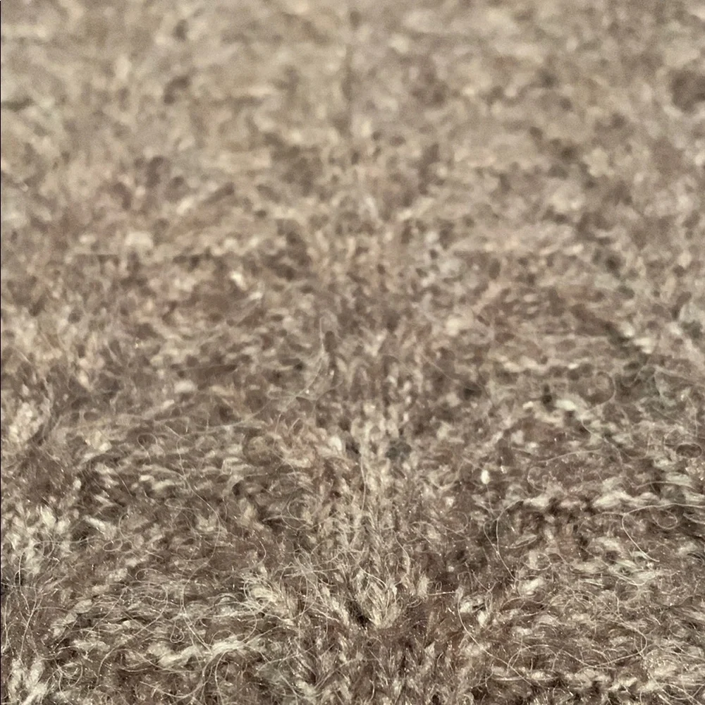 Old Navy Light Brown Cable Knit Turtleneck Sweater - Picture 3 of 4